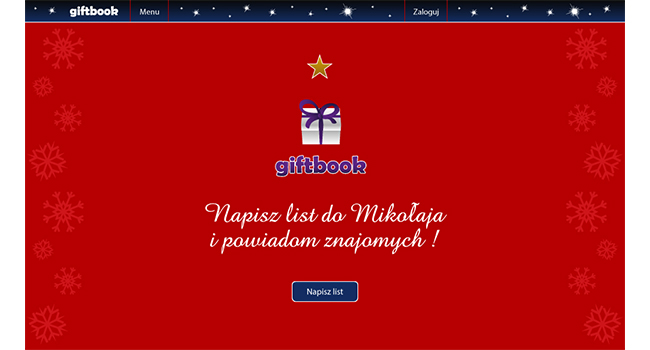 Giftbook.eu -  wirtualna lista prezentów to pierwsze, uniwersalne narzędzie internetowe do likwidowania rozczarowań upominkowych.