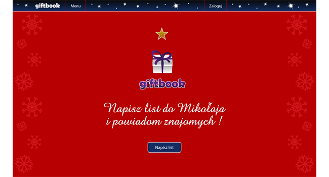 Giftbook.eu - wirtualna lista prezentów to pierwsze, uniwersalne narzędzie internetowe do likwidowania rozczarowań upominkowych.